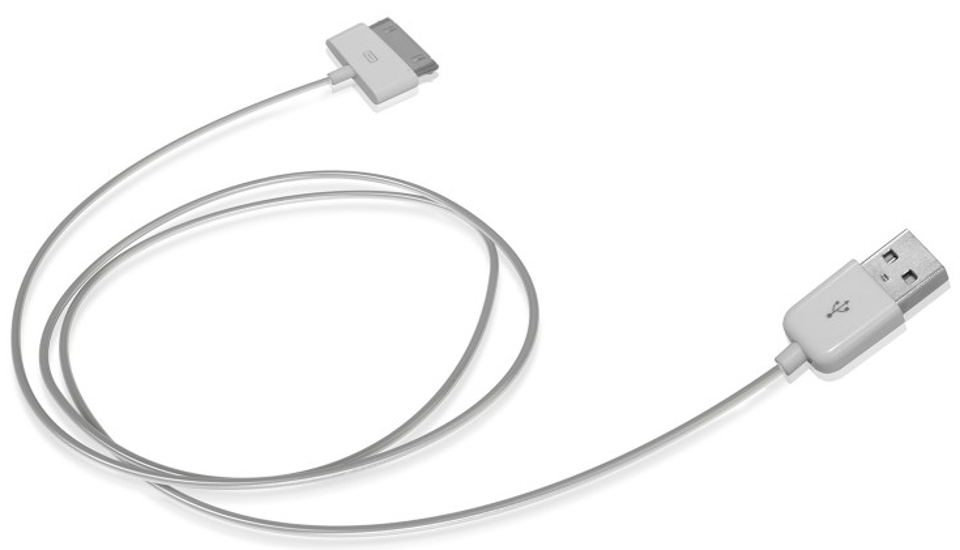 KABEL DO APPLE USB-A(M)->30-PIN(M) 1M SBS
