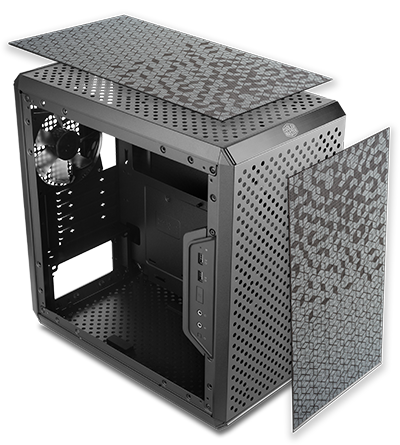 Cooler Master MasterBox Q300L ゲーミングPC MasterBox Q300L | Cooler Master ミニタワー型PCケース | 株式